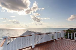 upper deck with water view